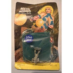 Vintage Macho Women With Guns 25mm Miniature Con-Anne Collectible Figure